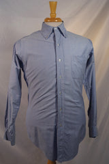 Classic Brooks Brothers Makers Light Blue Oxford Dress Shirt - Sz 14 - 2