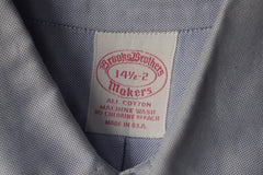 Classic Brooks Brothers Makers Light Blue Oxford Dress Shirt - Sz 14 - 2