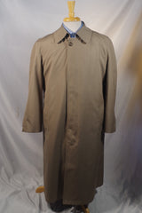 Elegant Tan Brooks Brothers Long Coat - Sz 42