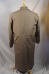 Elegant Tan Brooks Brothers Long Coat - Sz 42