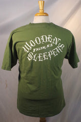 Gorgeous Green Wooden Sleepers NY T Shirt - Sz XL