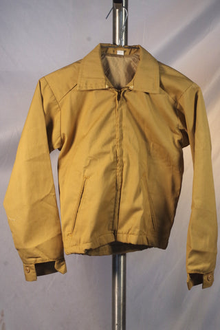 Lovely Vintage Tan Boy's Jacket - Sz M