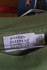 Gorgeous Green Wooden Sleepers NY T Shirt - Sz XL