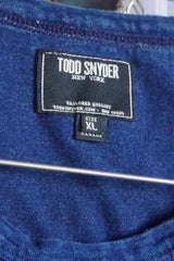 Bold Todd Snyder Navy Blue T Shirt - Sz XL