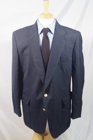 Snazzy Disneyland Grad Navy Blue Blazer - Sz 46R