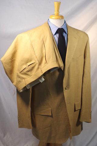 Polo Ralph Lauren Tan Flax Suit - Sz 46L