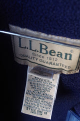 Comfortable LL Bean Navy Blue Outdoor Jacket - Size M