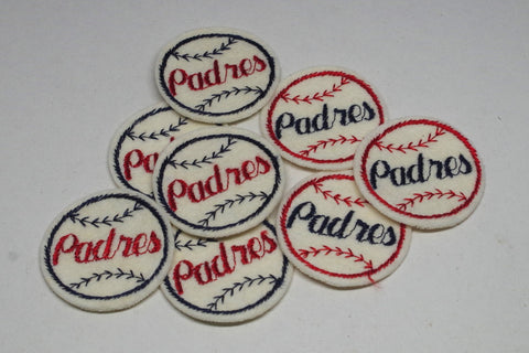 Vintage Padres Baseball Patches