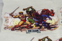 Vintage Fuzzy He-Man Stickers