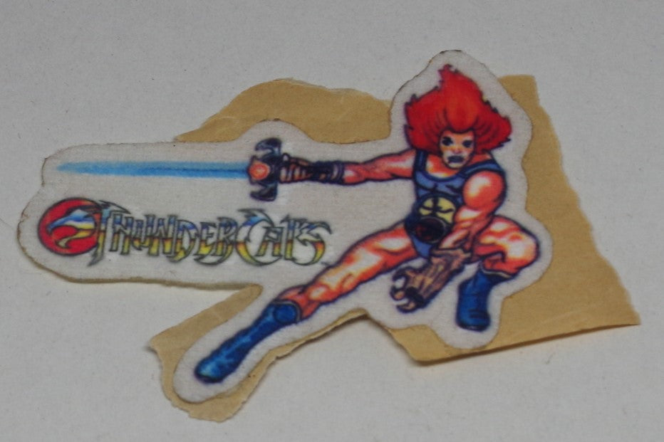 Vintage Fuzzy Thundercats Sticker