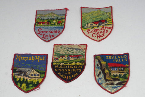 Amazing Vintage Boy Scout Hut Patches