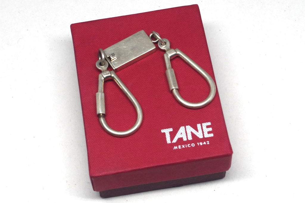 Gorgeous Tane Mexican Sterling Silver Double-Sided Keychain