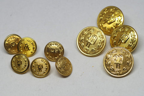 Bold Waterbury "P" Blazer Button Set