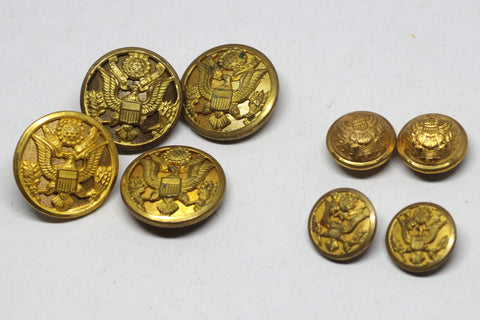 Vintage US Army Blazer Button Set