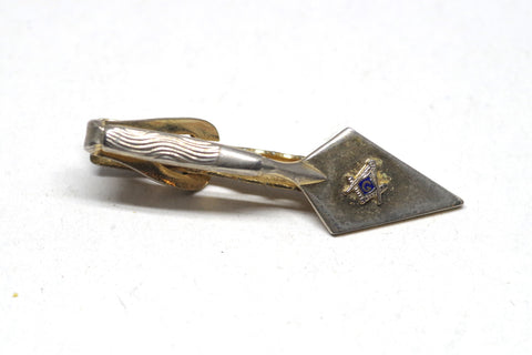 Klitzner Masonic Blue Lodge Trowel Tie Clip