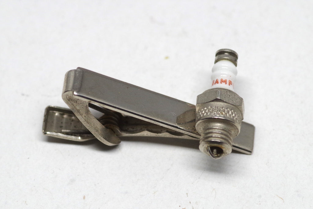 1950s Champion Spark Plug Tie Clip