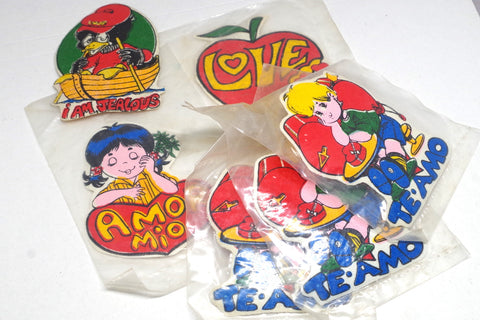 Sweet Mexico City Love Iron-On Patch Set