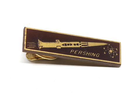 Vintage Pershing Missile Tie Clip