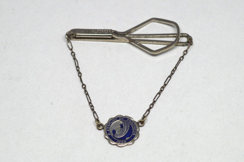 1934 Swank Chicago World's Fair Hanging Tie Bar