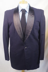 Vintage Richman Brothers Navy Blue Tuxedo - Sz ~40