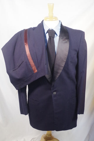 Vintage Richman Brothers Navy Blue Tuxedo - Sz ~40