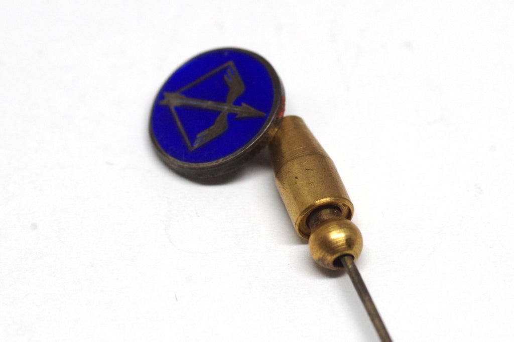 1950s Silver Alitalia Airlines Crew Stick Pin