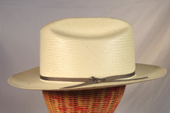 White Straw Stetson JBS Open Road Hat - 7 1/8