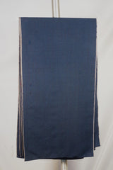 Selvage-to-Selvage Japanese Blue Cotton-Wool Scarf by Put This On