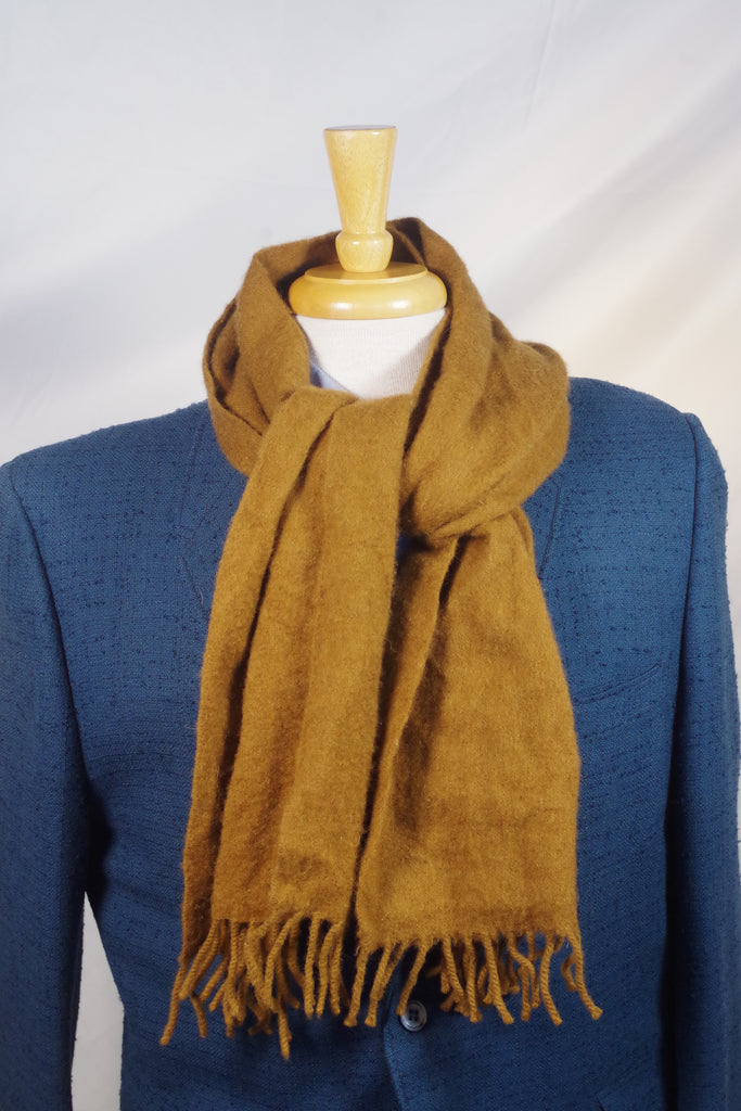 Luxurious Brown Scottish Cashmere Scarf