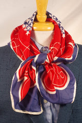 1976 Bicentennial Rayon Square Scarf