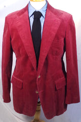 Bold Ralph Lauren Polo Rose Corduroy Sport Coat - Sz ~42