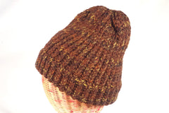 Luxuriously Soft Hand-Knit Hat - Sz ~M