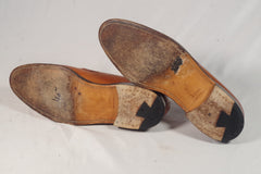 Vintage Alden Shell Cordovan Umber Moccasins - Size 8 1/2 AA/B