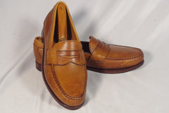 Allen Edmonds Cavanaugh Light Brown Loafers - Size 11 1/2 D