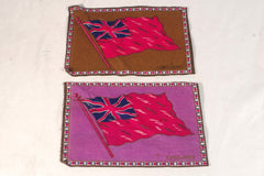 Early 20th Century Flag Tobacco Rugs