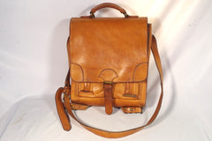 Gorgeous Bree Belted Leather Backpack