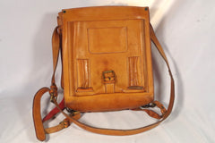 Gorgeous Bree Belted Leather Backpack