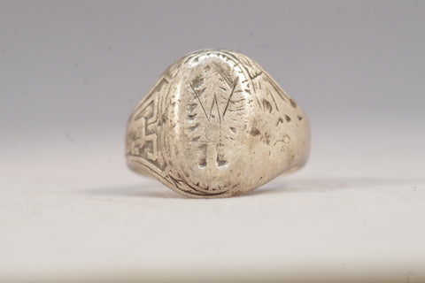 Civilian Conservation Corps Sterling Silver Ring