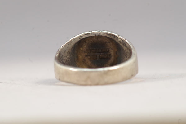 Vintage Sterling Silver US Navy Ring – Put This On