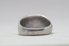 Unique 1945 Silver Manila WWII Trench Art Ring