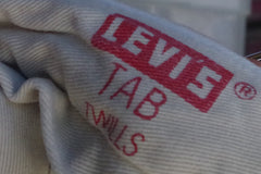 Levi's LVC Tab Twills White Sail Cloth Chinos - Sz 36