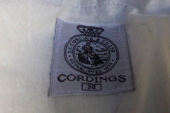 Cordings Navy Blue Moleskin Pants - Sz 38