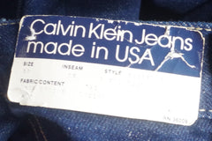 Gorgeous NOS Calvin Klein Dark Blue Jeans - Sz 30