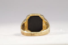 Gorgeous 1920s 14k Gold "S" Ring
