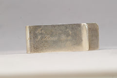 Tiffany & Co Sterling Silver Engraved Money Clip