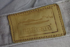 LL Bean "Double L" Light Beige Jeans - Sz 38
