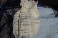 Current Elliott "The Skinny Easy Love Destroy" Ripped Blue Skinny Jeans - Sz 28
