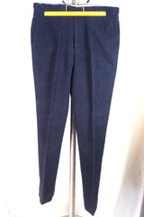 Cordings Navy Blue Moleskin Pants - Sz 38