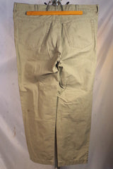 Cabela's Casuals Tan Cotton Khakis - Sz 38