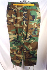 Vintage Camouflage Army Fatigue Pants - Sz L